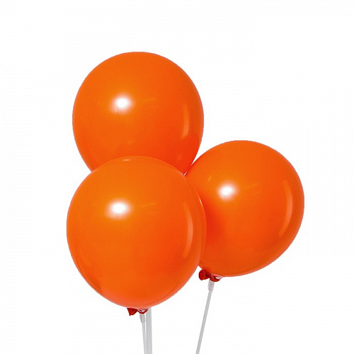 Оранжевый воздушный шар